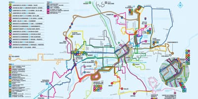Quebec City transpò piblik kat jeyografik